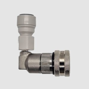 Kit connecteur Ball lock Liquide INOX + Raccord rapide push-in 3/8 (9,5mm)